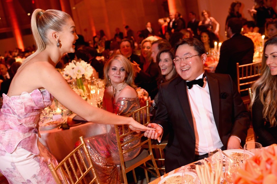 Gigi Hadid and Mr. Jho Low 