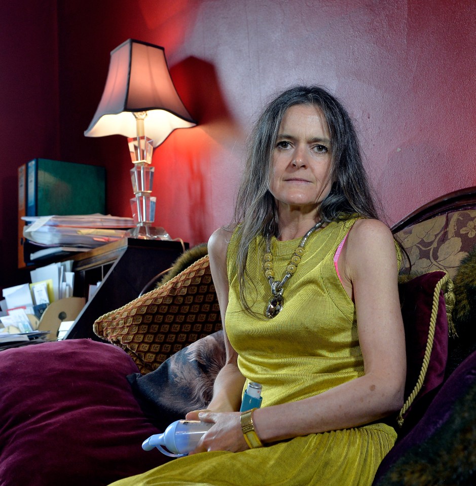 Joanna Cridlin is suing her neighbours because they cook spicy food which causes her health problems