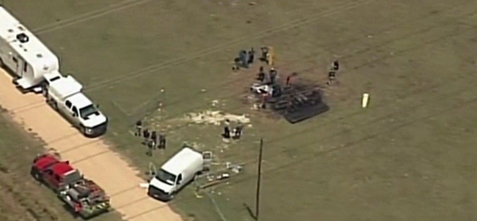 Texas hot air balloon crash: 'No survivors' among 16 on board