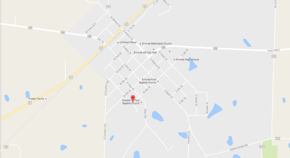 Austin Texas from Google Maps