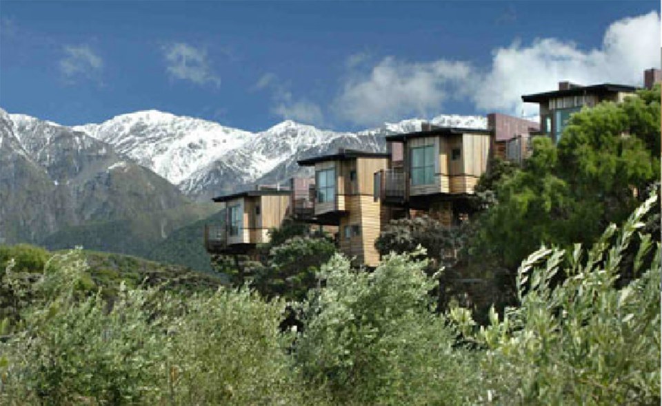 These unforgettable treetop lodges are set right by New Zealand's stunning coastline, which you can see from your high vantage point up in the canopy
