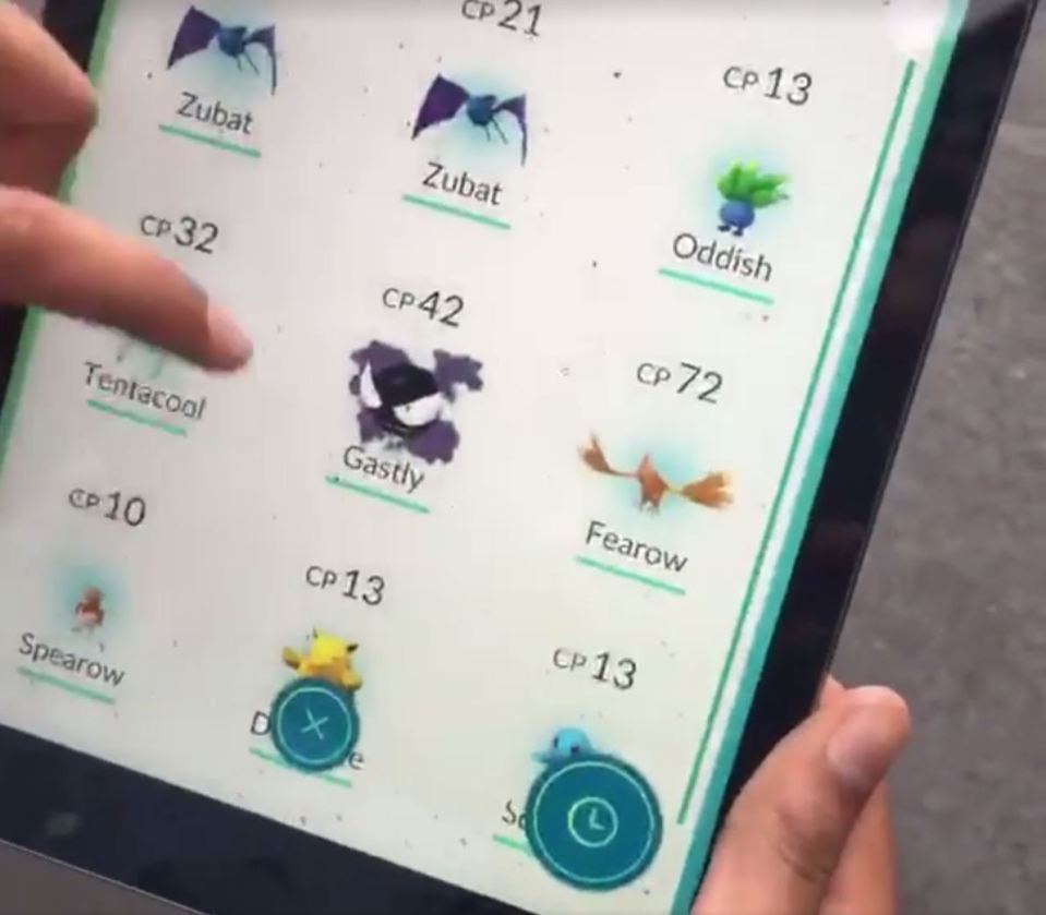 Here's what happens when you catch a Pokemon