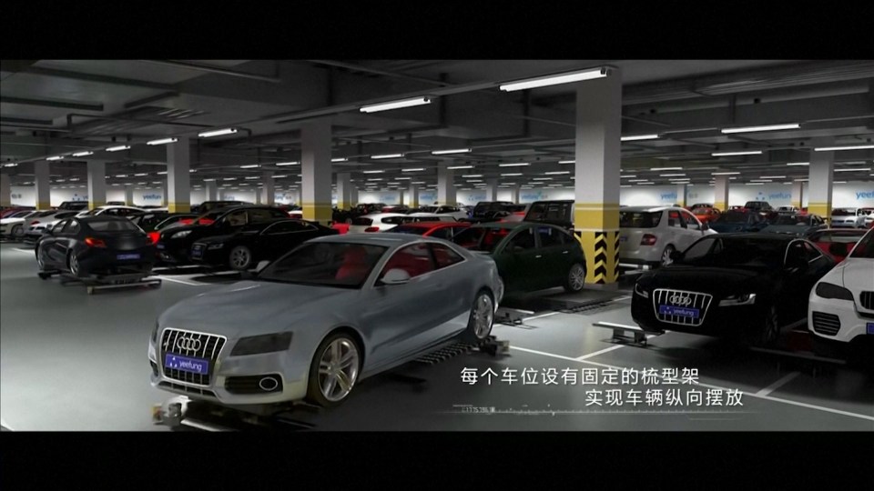 Parking robots could squeeze into impossibly tight spots