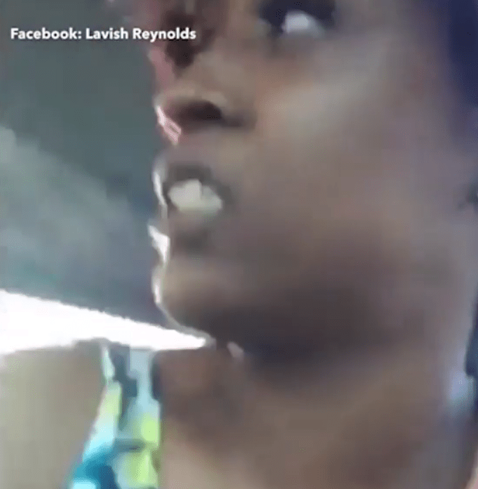 The woman is forced to stay in the car while her boyfriend bleeds in the passenger seat after being shot four times