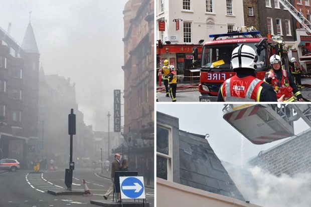 Soho fire