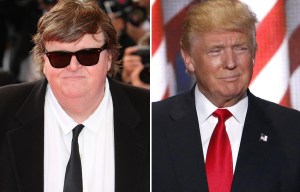 Michael Moore brands Trump 'ignorant, dangerous, part-time clown and full-time sociopath'