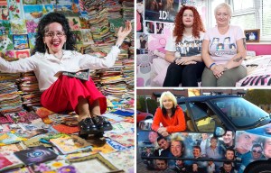 From cars covered in Shane Ritchie’s face to Neil Diamond’s pants: Meet the UK’s most obsessed superfans