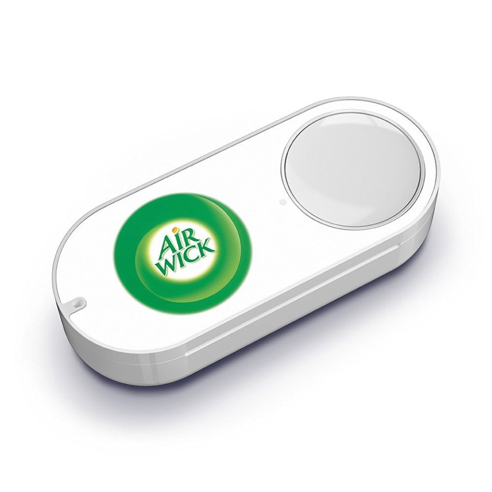 Make sure your house smells like fake plastic pine forests with the Air Wick button, which will deliver air fresheners