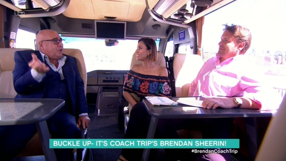 Chatting to Brendan Sheerin the host of Coach Trip