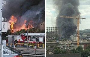 Man dies after being caught in huge fire at London nightclub