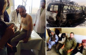 Eight British tourists attacked in Taliban ‘rocket’ ambush on bus convoy in Afghanistan