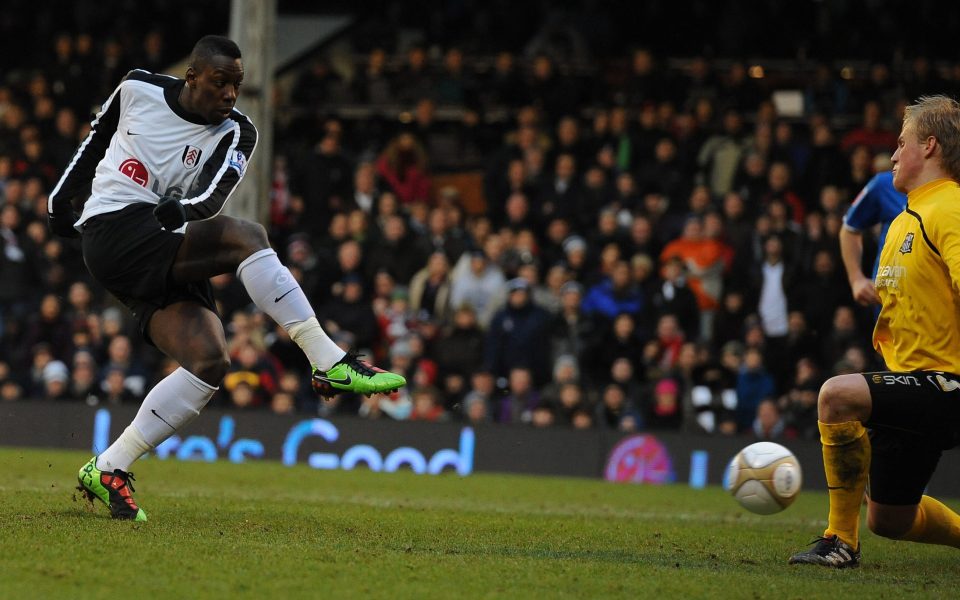 The Italian scored three goals on loan at Fulham in 2010