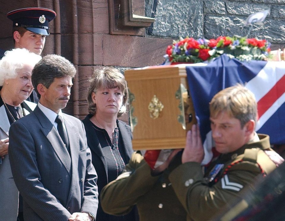 Lance Corporal Thomas Keys funeral