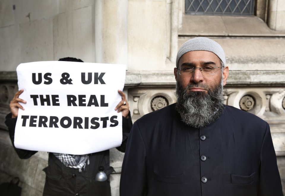 Hate preacher Anjem Choudary faces 10 years behind bars 