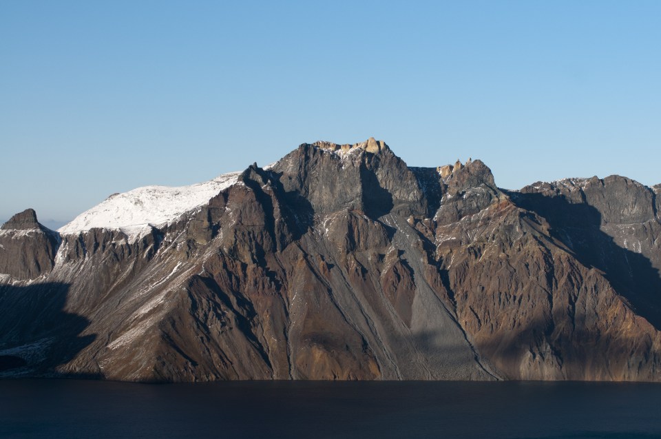 One of Mount Paektu's previous eruptions was one of the biggest recorded in history