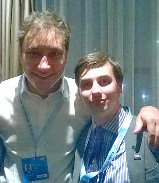 Elliott Johnson, right, felt personally victimised by Mark Clarke, left, and said he saw no way forward but suicide after Clarke had effectively ended his career