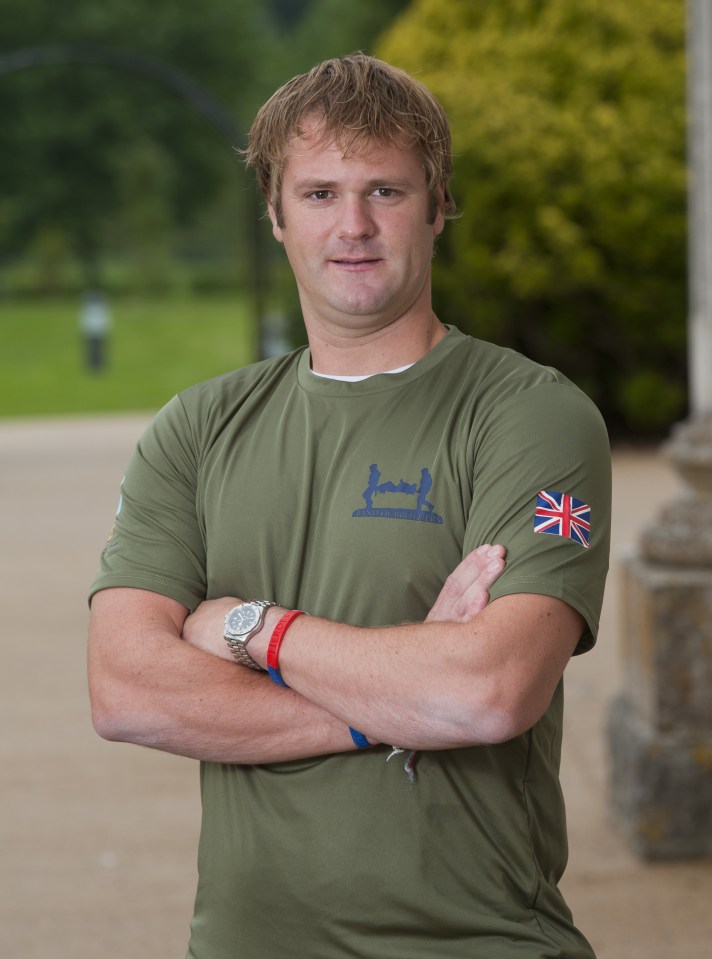 Injury hell of British troops.