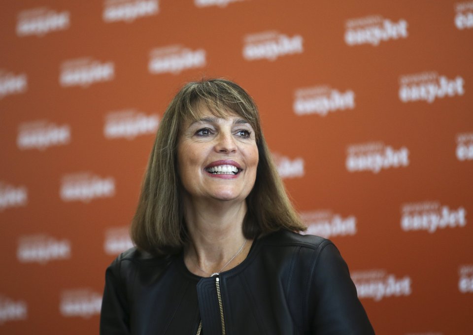 EasyJet CEO McCall attends a news conference during the inauguration ceremony of the company's new base at Venice airport
