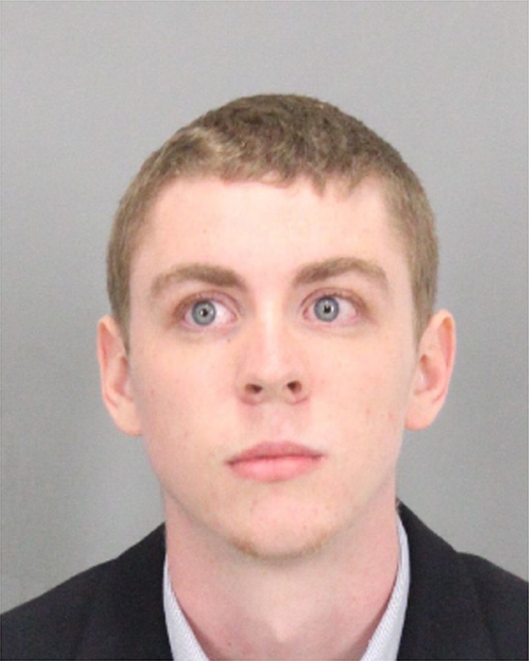 Former Stanford student Brock Turner in Santa Clara County Sheriff's booking photo