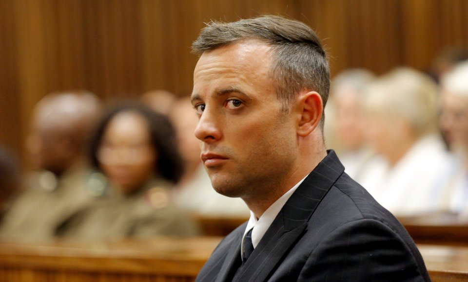 Former Paralympian Oscar Pistorius appears for sentencing for murder of Reeva Steenkamp at the Pretoria High Court