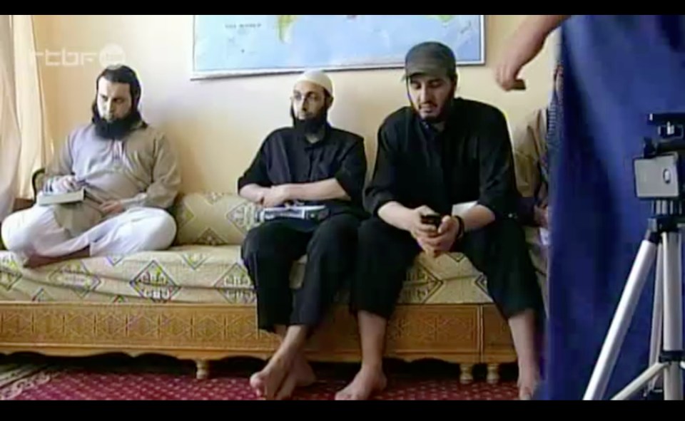 Anjem Choudary video of him with Hicham Chaib
