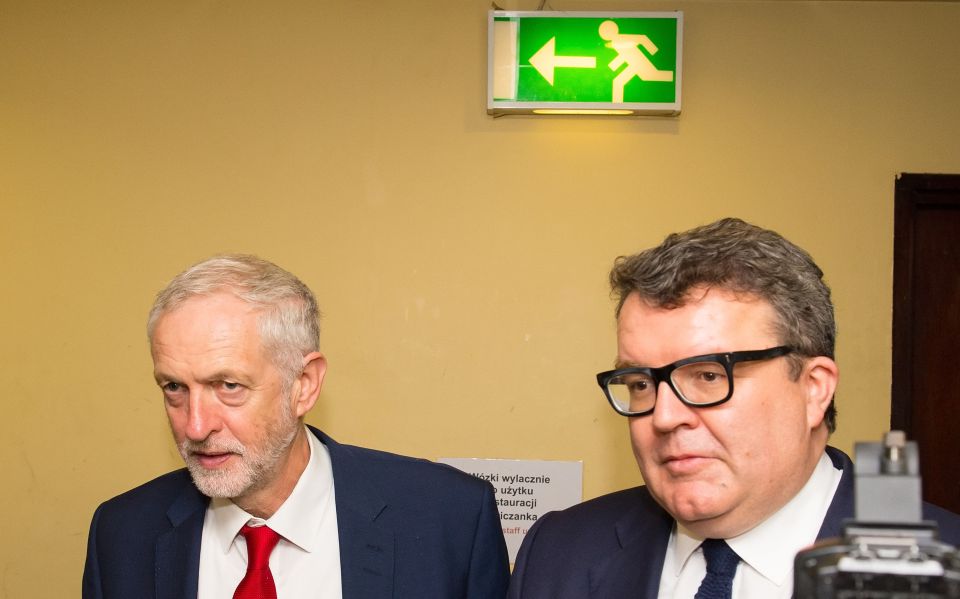 Jeremy Corbyn and Tom Watson