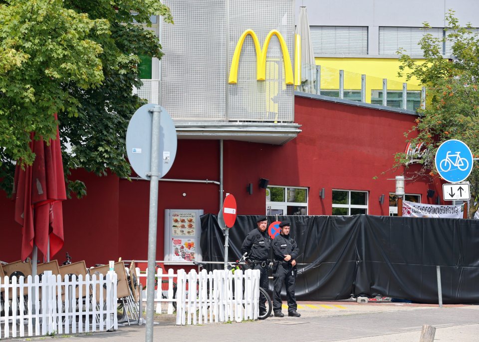 Aftermath of shooting in Munich