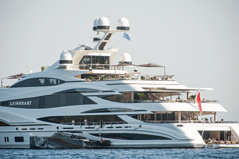 Philip Greens yacht Lionheart