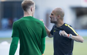 Joe Hart's future at Manchester City will be decided by how well he does with the ball at his feet