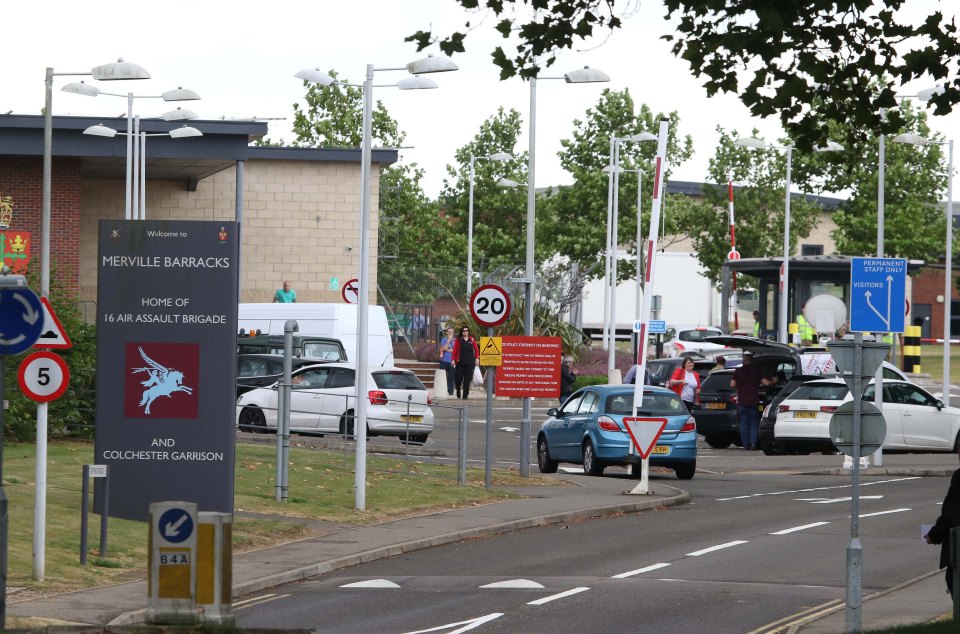 Since the first attack it has been reported on social media that a man matching the description of one of the RAF Marham attackers was spotted near the Merville Barracks in Colchester 