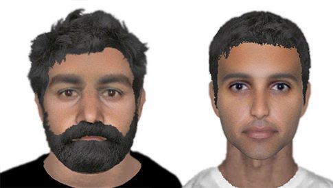 Police later released a e-fit of the alleged RAF Marham attackers