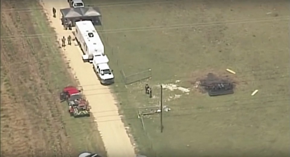 All 16 people on board died in the crash in Texas on Saturday