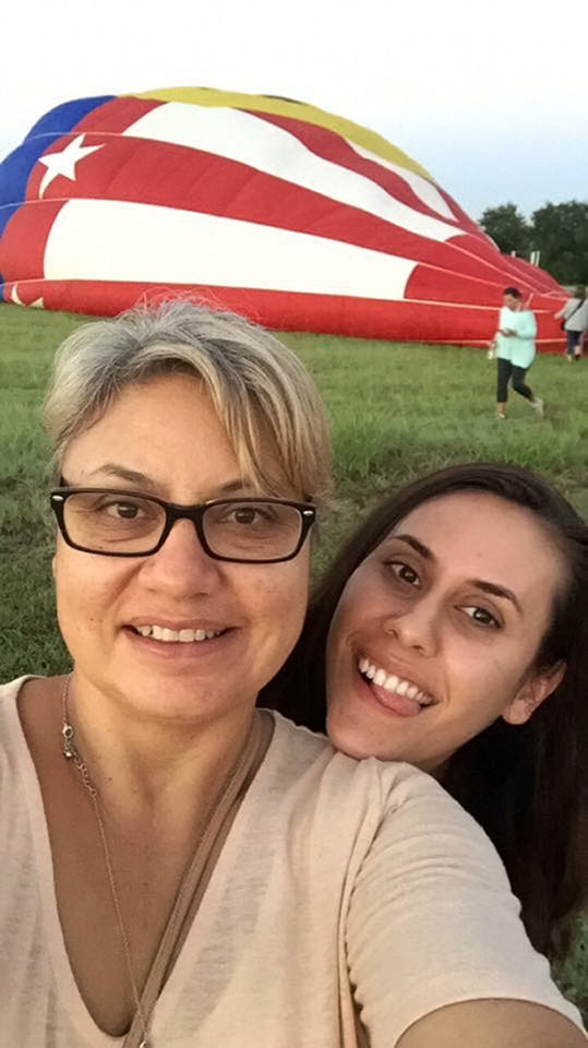 The pair were killed along with 14 others in the hot air balloon disaster