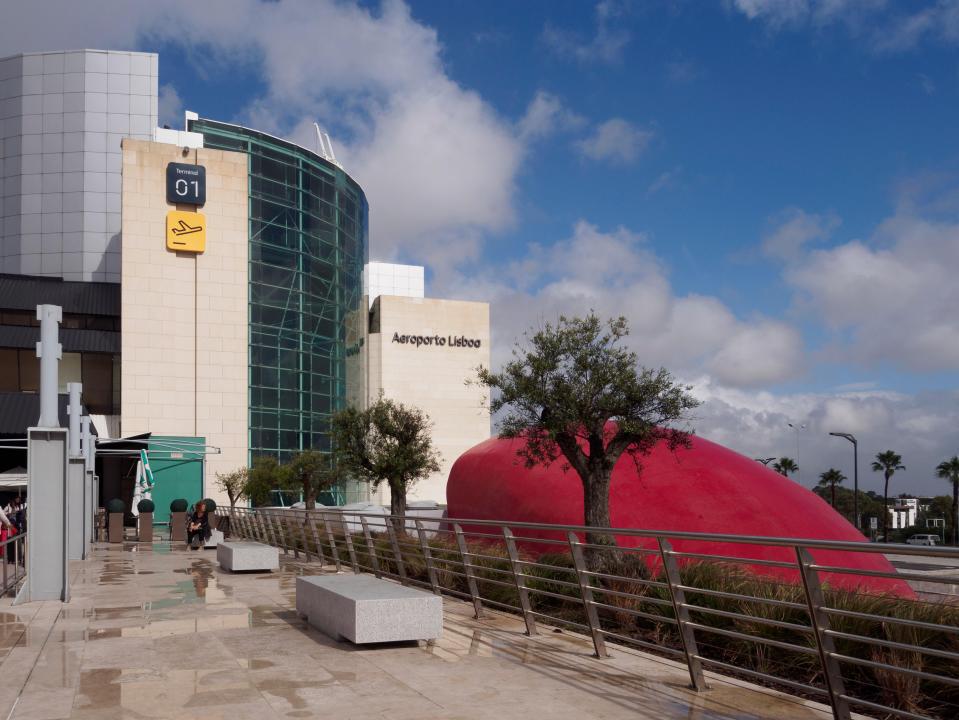 Portela airport in Lisbon, Portugal, Europe