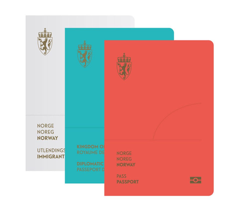 Neue passport design