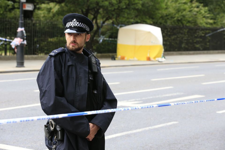 Knife attack in central London