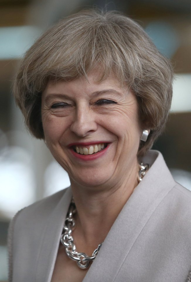 Theresa May visit to joinery factory