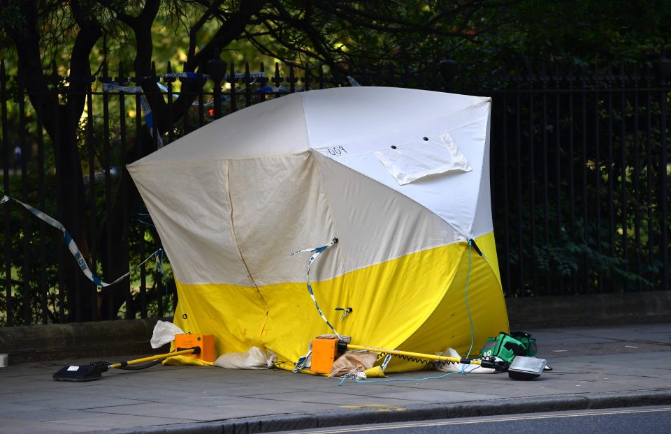 It is feared the stabbing will stop tourists coming to the normal calm area of London