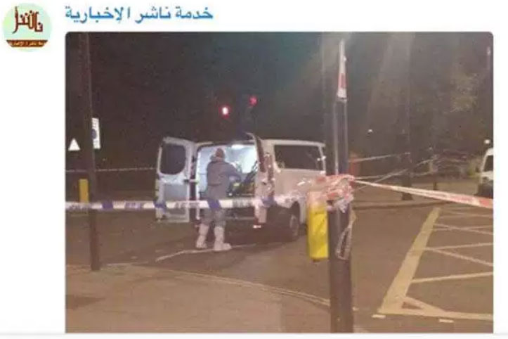 Snaps of the horrific attack were shared to the group