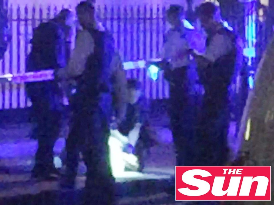 She told The Sun: “We had just got back and were sat having a drink at the window. Then we saw this man run down the street followed by police with their guns out”
