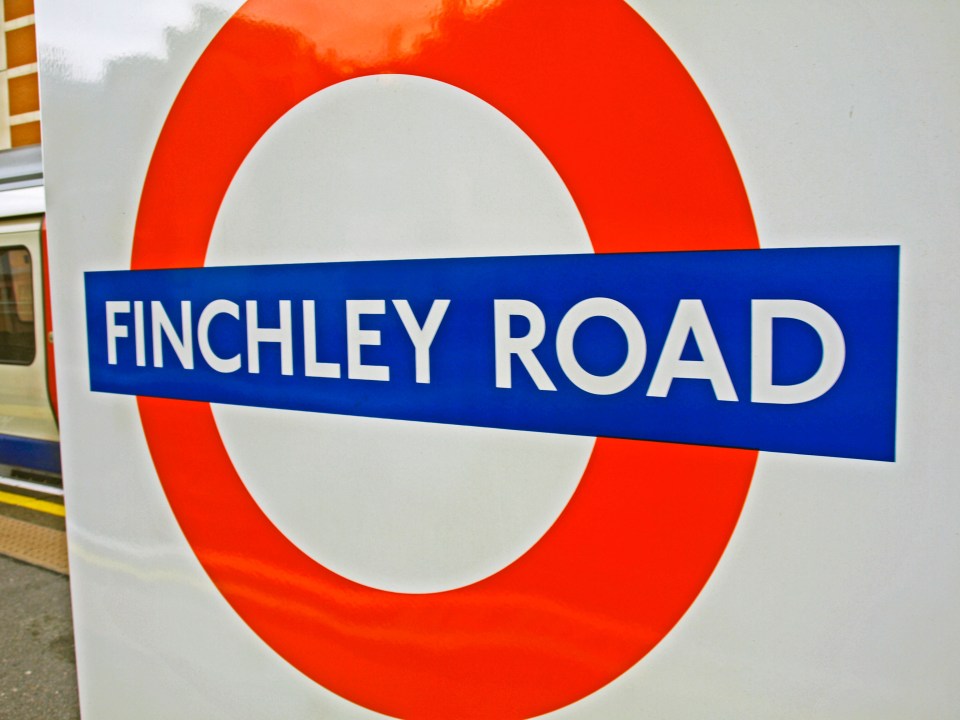 The blind man stumbled from the platform at Finchley Road tube station into the path of an oncoming train