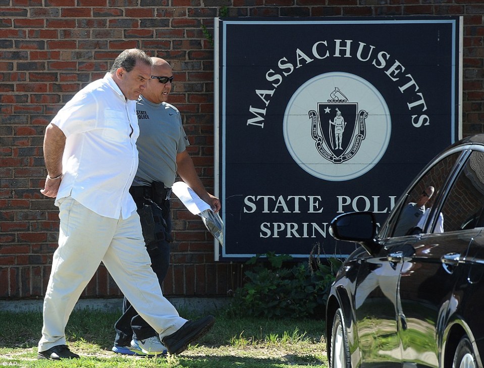 Accused: Richard Valentini, 51, of East Longmeadow, was also accused of conspiring with Santaniello, Calabrese and Depergola
