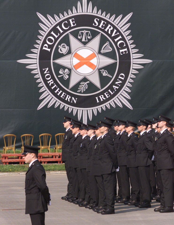 The police officers found many explosive devices and weapons in the stash