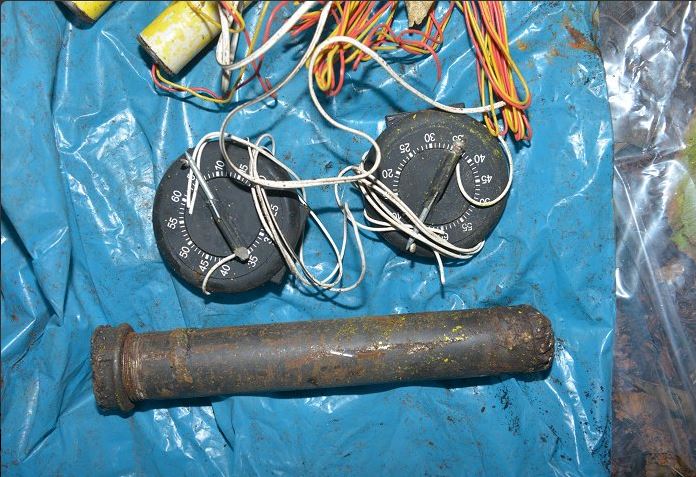 Major firearms and munitions were discovered in the raid