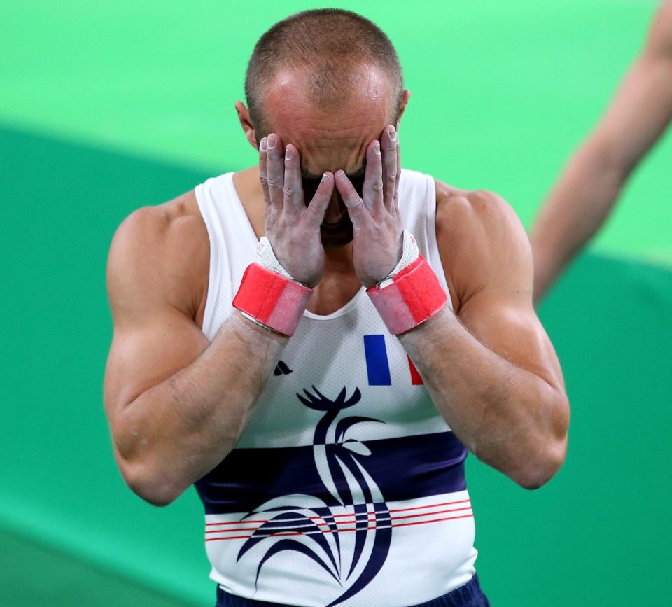 France team-mate Danny Pinheiro is in distress after seeing his friends broken leg