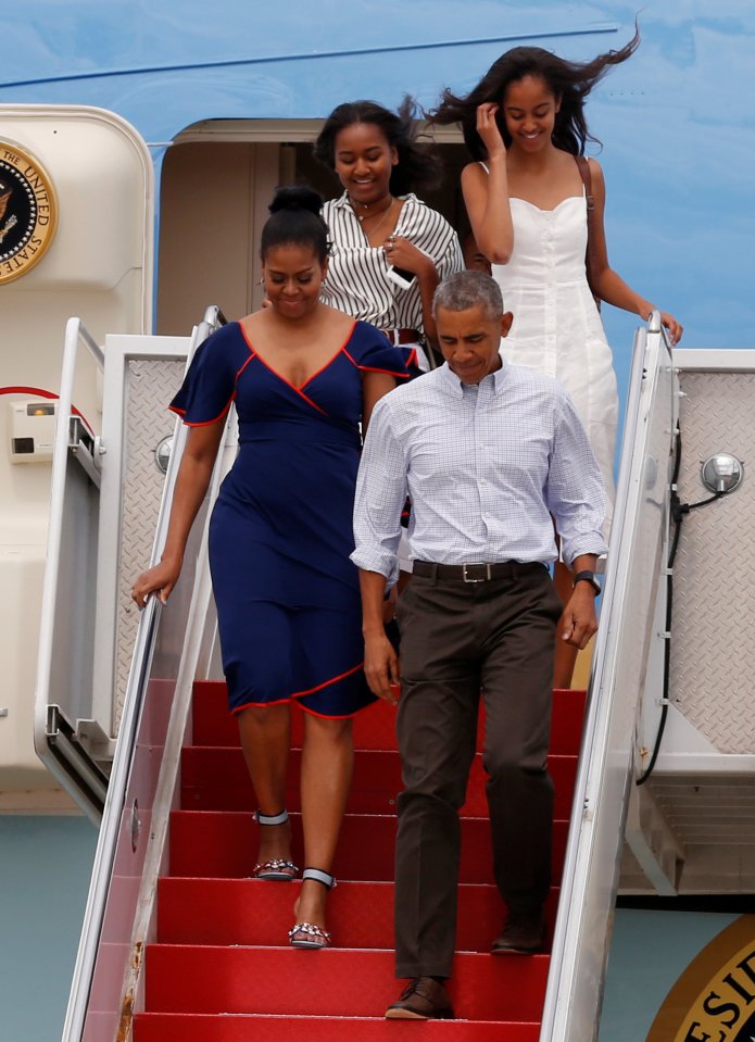 The Obama family is getting ready to leave the White House as Barack Obama's time as President draws to a close