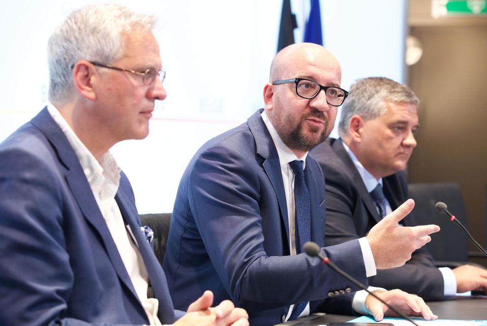 Belgian PM Charles Michel condemned the attack and said cops suspected terrorism was the motive