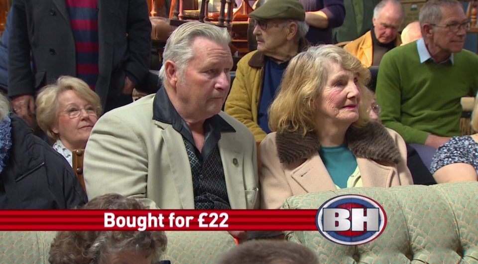 Bert Spencer appeared on Bargain Hunt with his partner 
