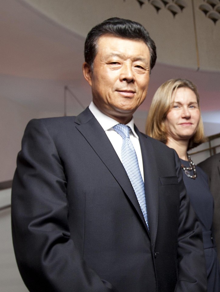 Warning... Chinese ambassador Liu Xiaoming said China’s relationship with Britain was at a “crucial juncture” 