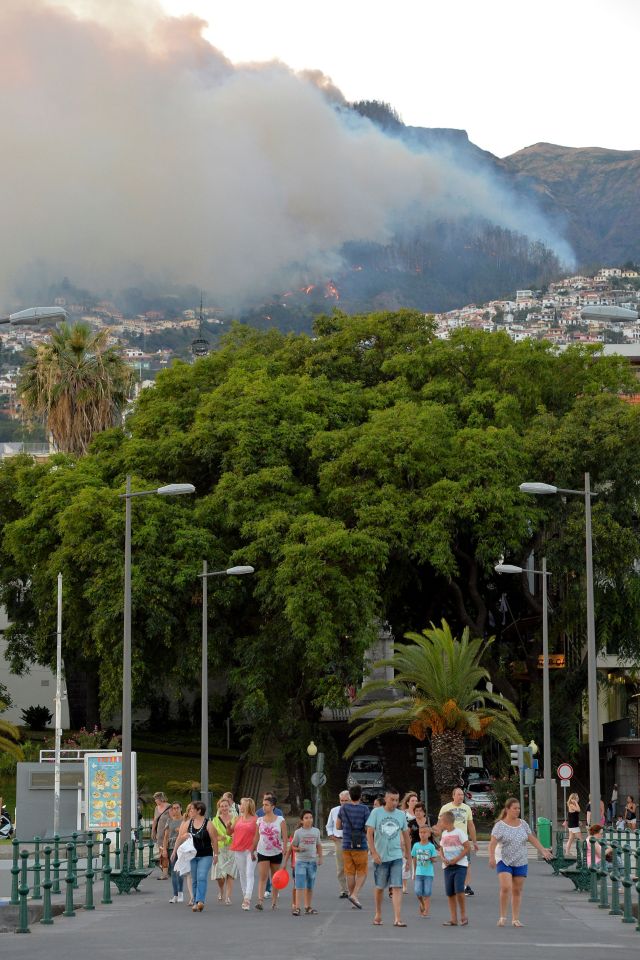 The island - located near the Canaries - attracts thousands of Brit tourists to its shores every year